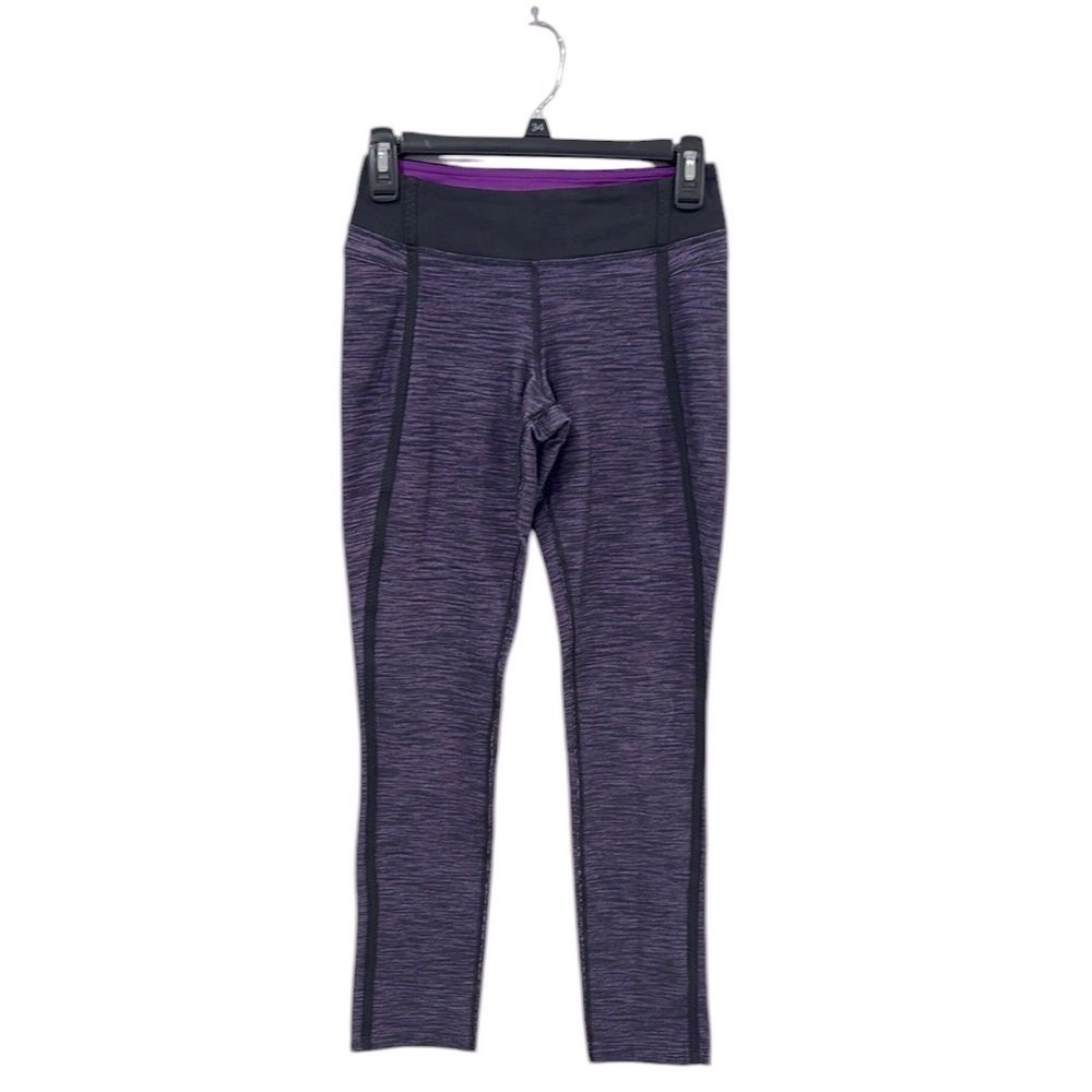 Lululemon Athletica Purple/Black Leggings Size 4 EUC